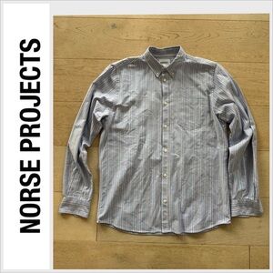 Norse Projects button down stripe L ANTON